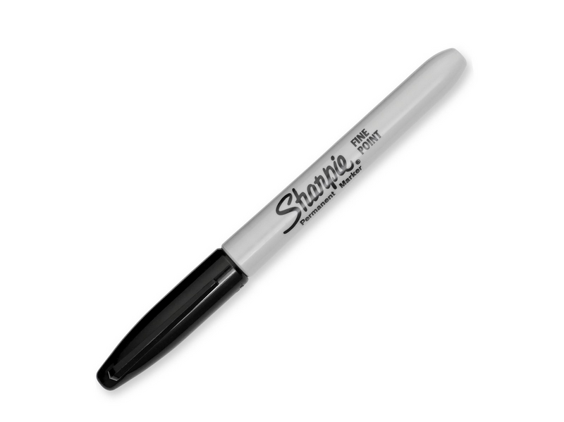Sharpie Permanent Marker | Marker Stifte mit feiner Spitze | schwarz | 24 Stück