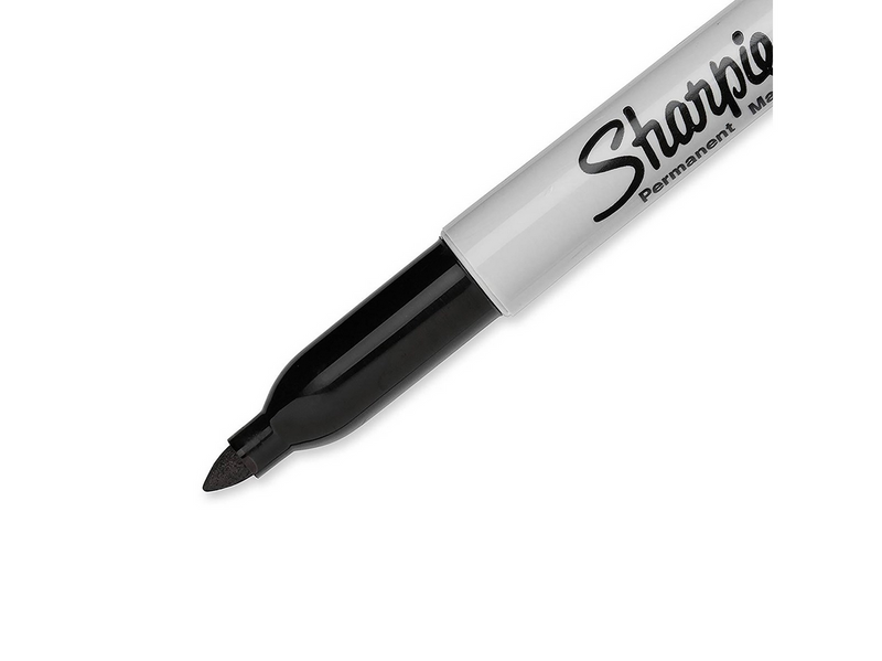 Sharpie Permanent Marker | Marker Stifte mit feiner Spitze | schwarz | 24 Stück