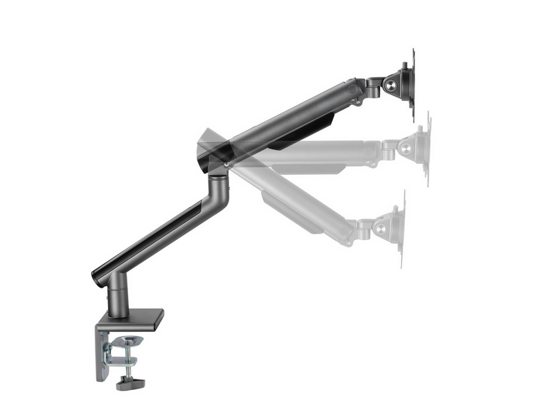 Alterzone Arm One single aluminum monitor arm Space gray