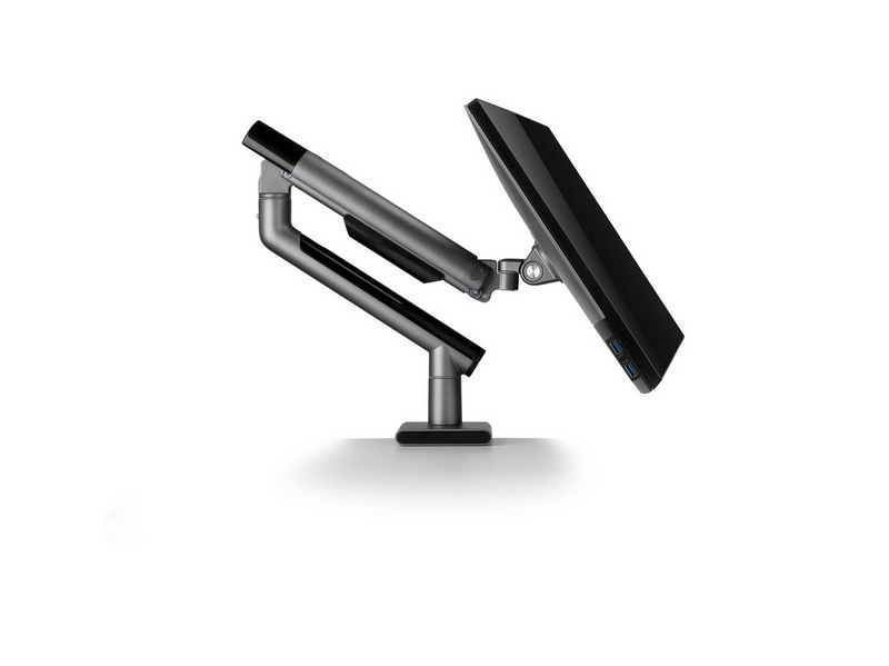 Alterzone Arm One single aluminum monitor arm Space gray