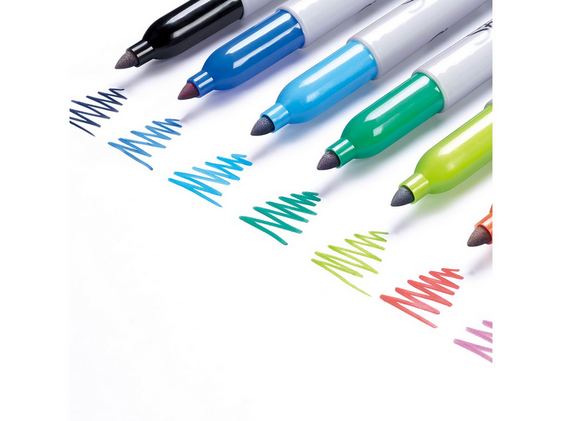 Sharpie Permanent Marker | Marker Stifte mit feiner Spitze | gemischte Farben |