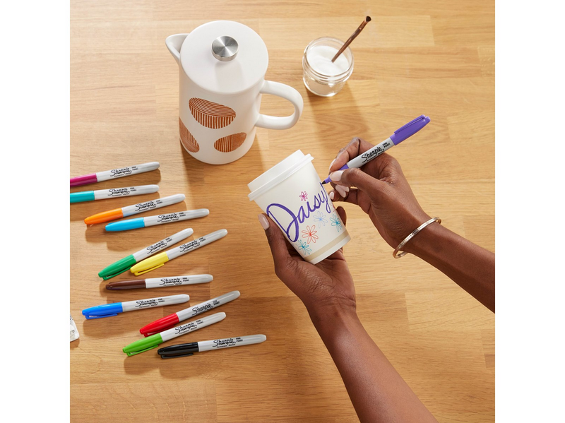 Sharpie Permanent Marker | Marker Stifte mit feiner Spitze | gemischte Farben |