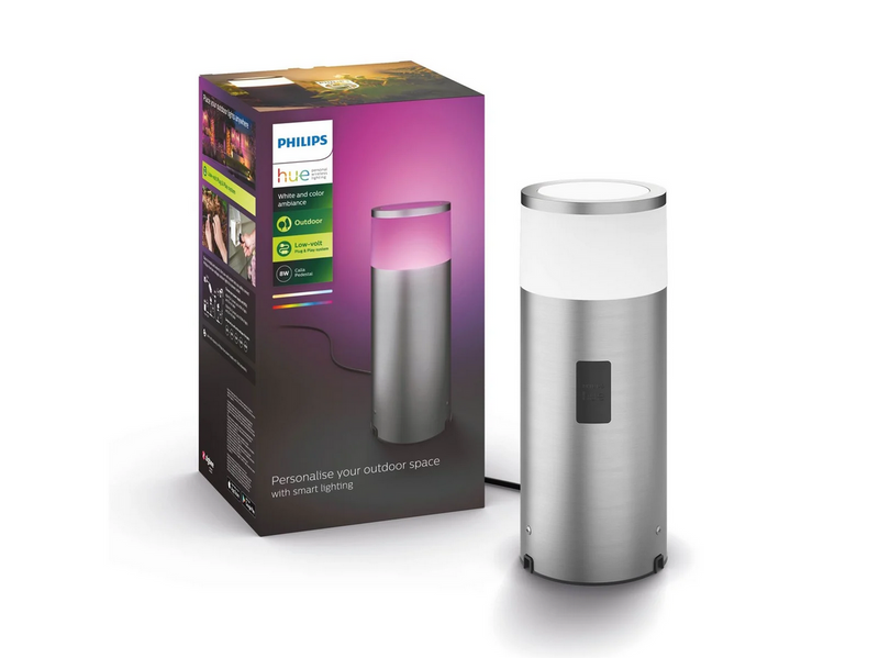 Philips Hue Outdoor Calla Pedestal - Inox - Extension