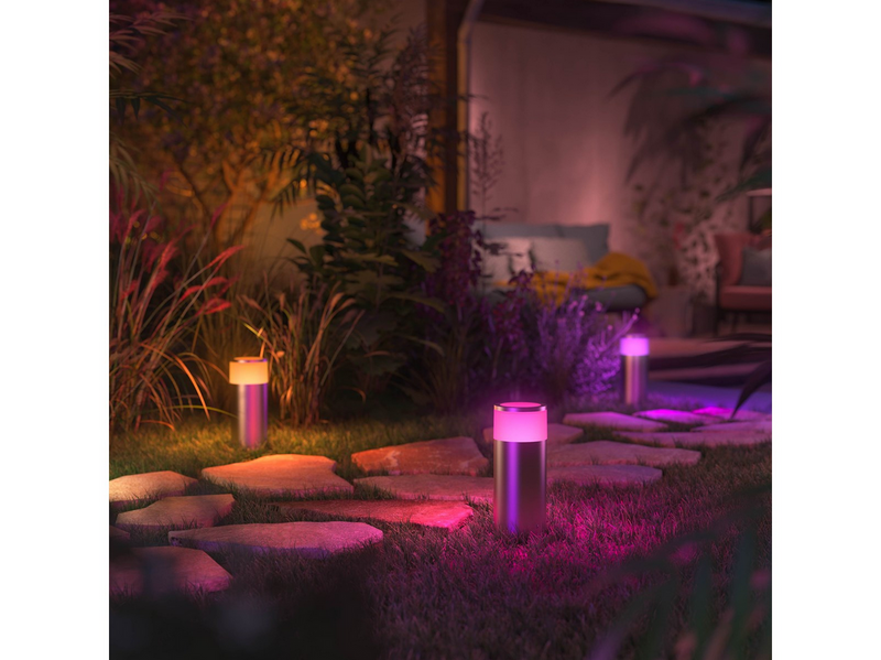 Philips Hue Outdoor Calla Pedestal - Inox - Extension