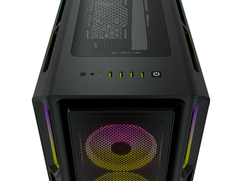 Corsair iCUE 5000T RGB - Black - Gehäuse - Miditower - Schwarz