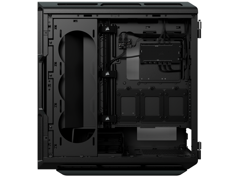 Corsair iCUE 5000T RGB - Black - Gehäuse - Miditower - Schwarz