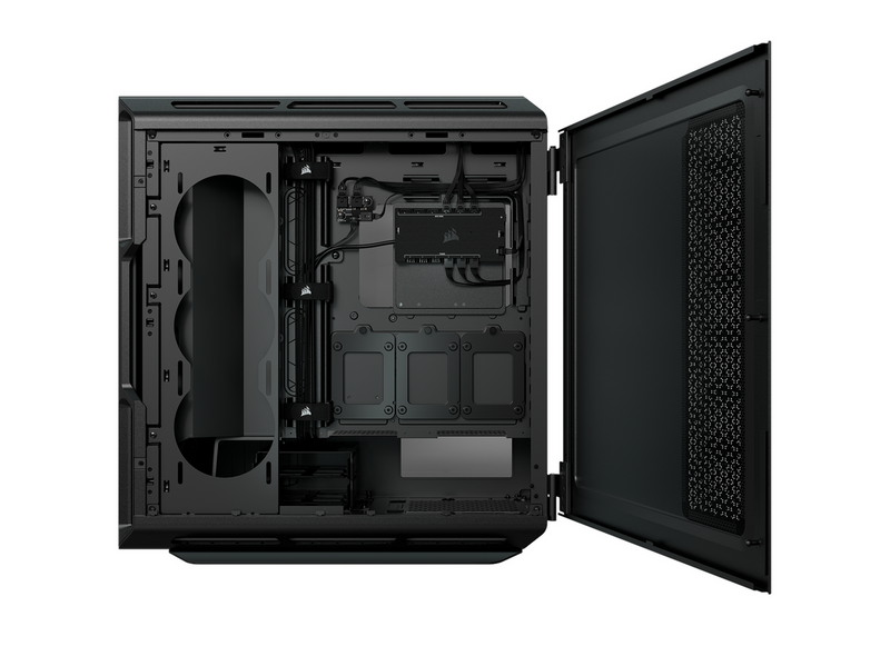 Corsair iCUE 5000T RGB - Black - Gehäuse - Miditower - Schwarz