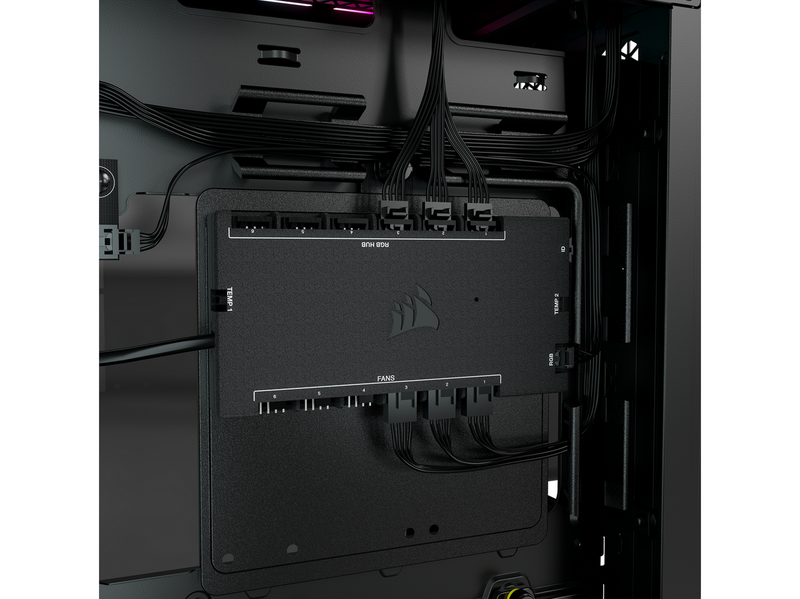 Corsair iCUE 5000T RGB - Black - Gehäuse - Miditower - Schwarz