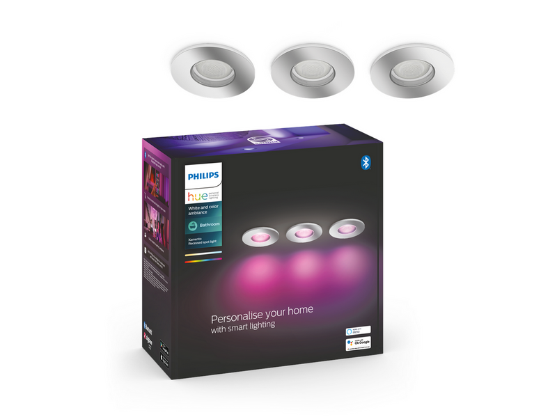 Philips Hue Xamento Einbauspot 3er-Pack