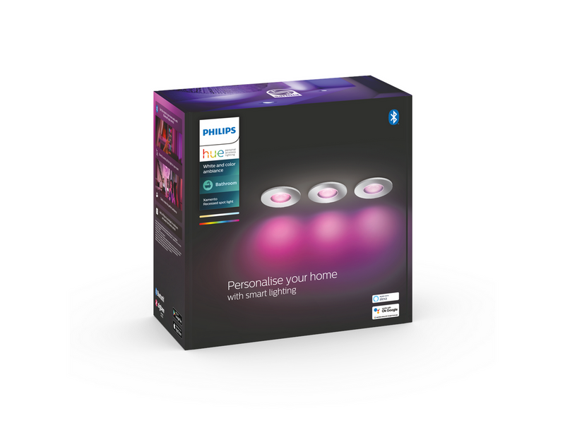 Philips Hue Xamento Einbauspot 3er-Pack