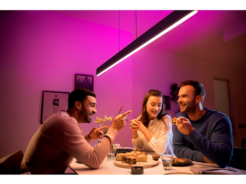 Philips Hue Ensis Pendelleuchte (Bluetooth, Schwarz)