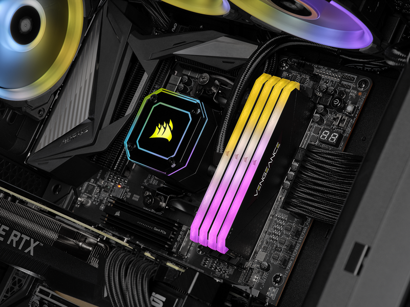 Corsair Vengeance RGB RS DDR4-3200 - 32GB - CL16 - Dual Channel (2 pcs) - AMD