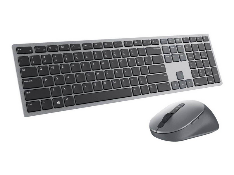 Dell Premier Multi-Device - Tastatur & Maus Set - Nordisch - Grau
