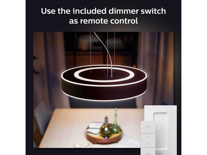 Philips Hue Enrave Pendelleuchte (Schwarz)