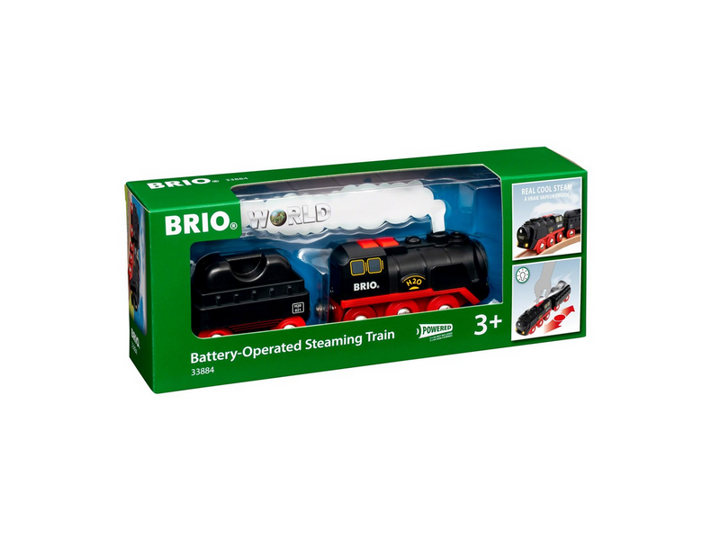 Brio 33884 Battery-Operated Steaming Train