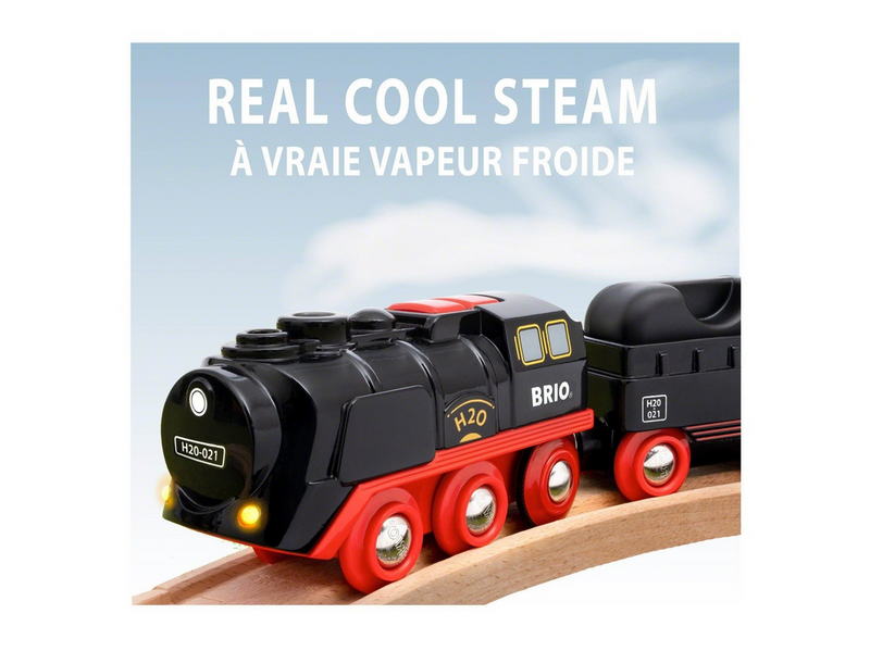 Brio 33884 Battery-Operated Steaming Train