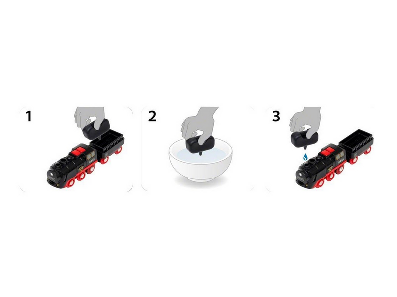 Brio 33884 Battery-Operated Steaming Train