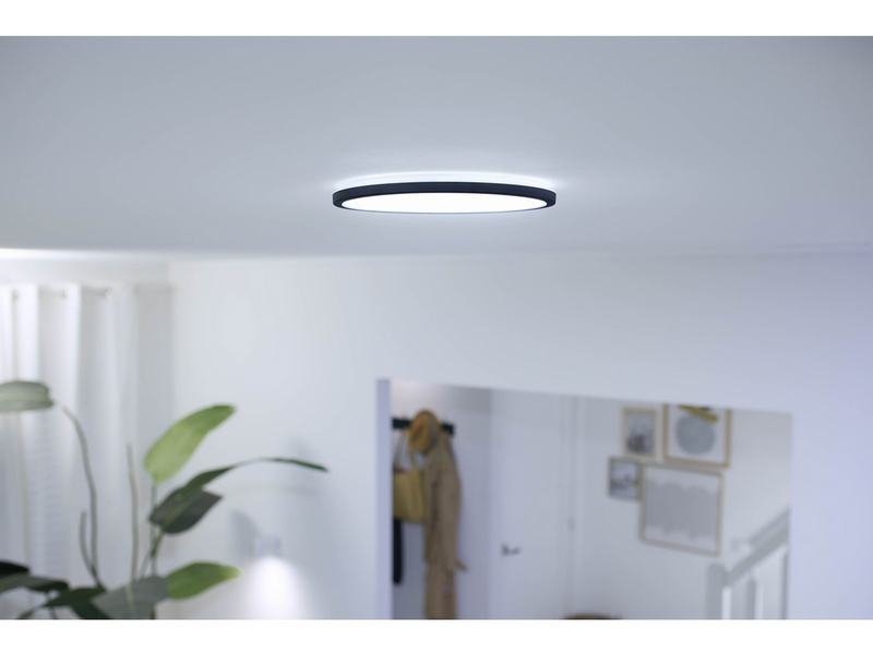 WiZ SuperSlim Deckenleuchte – 16 W - Schwarz