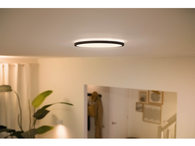WiZ SuperSlim Deckenleuchte – 16 W - Schwarz