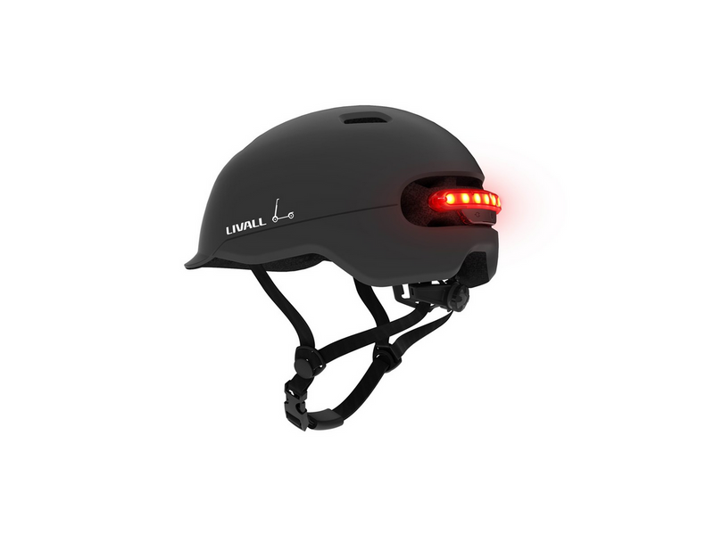 Livall C20 Smart Commuter Helmet - Medium - Black