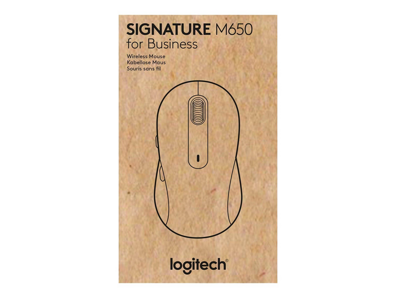 Logitech Signature M650 L for Business - Maus (Schwarz)