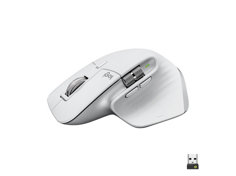 Logitech MX Master 3S Performance Wireless Mouse - Pale Grey - Ergonomische