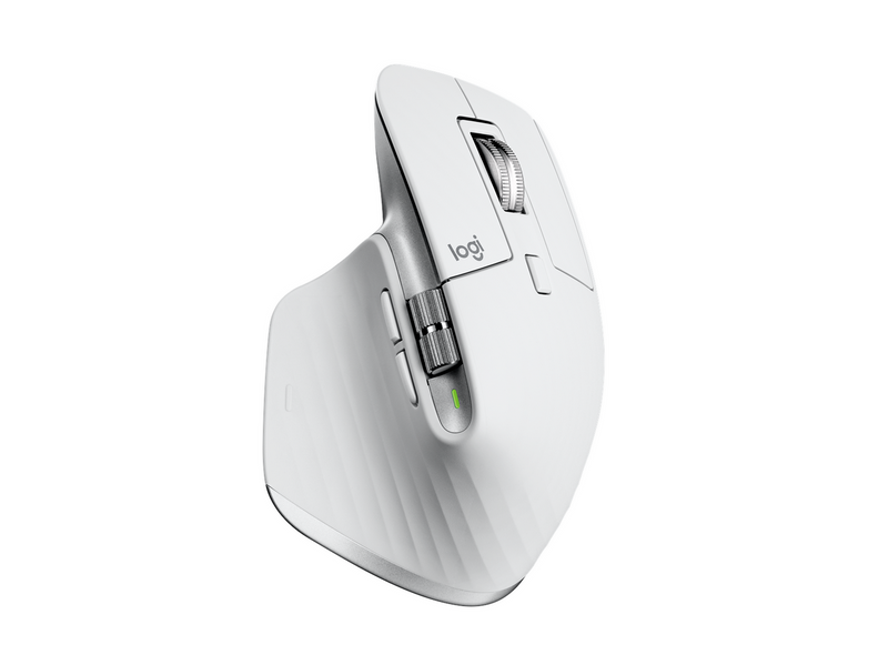 Logitech MX Master 3S Performance Wireless Mouse - Pale Grey - Ergonomische