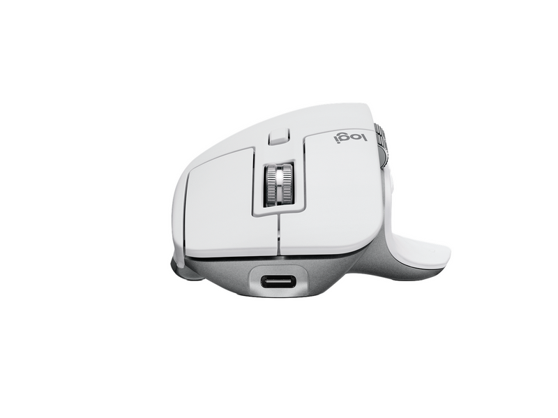Logitech MX Master 3S Performance Wireless Mouse - Pale Grey - Ergonomische