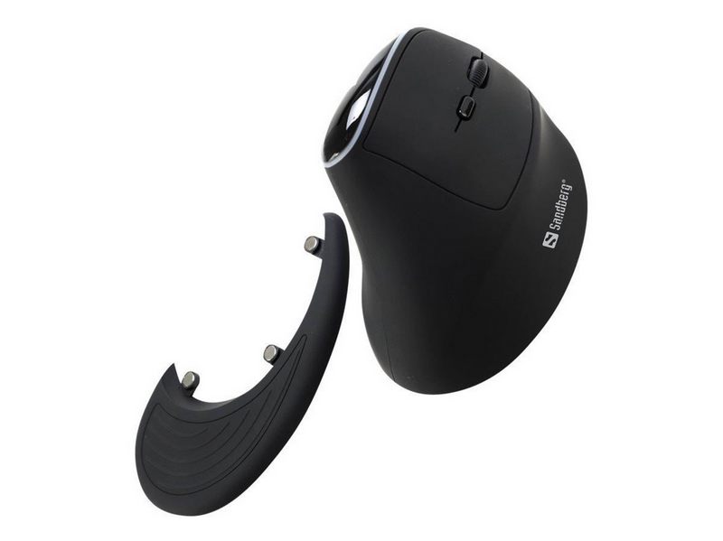 Sandberg Wireless Vertical Mouse Pro - Vertical mouse (Schwarz)
