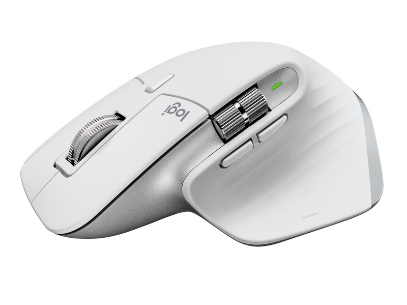 Logitech MX Master 3S Performance Wireless Mouse - Pale Grey - Ergonomische