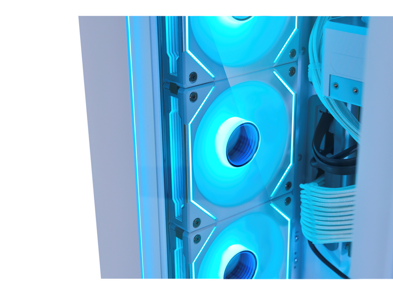 Lian Li UNI FAN SL-INF 120 White - Gehäuselüfter - 120mm - Weiß mit