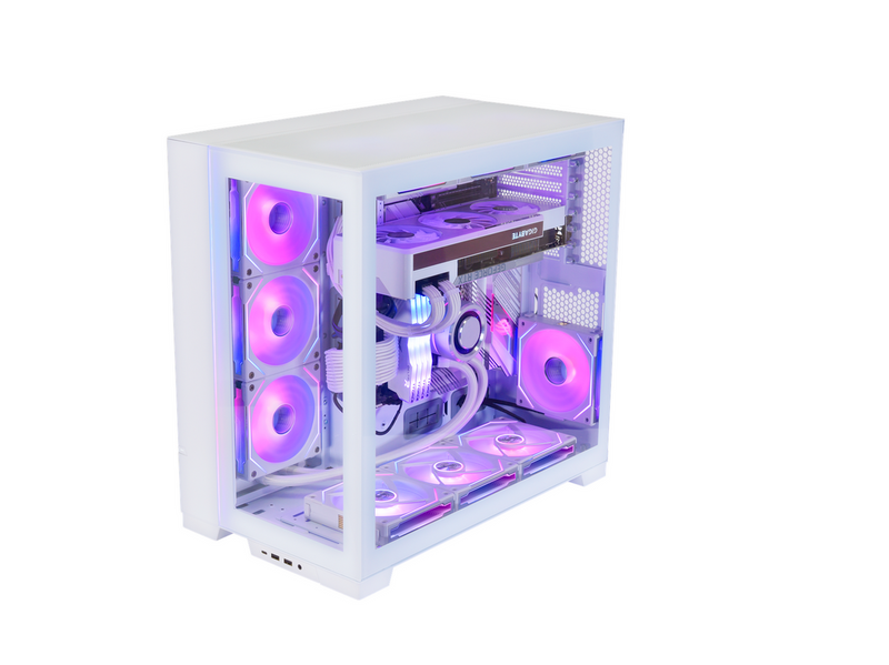 Lian Li UNI FAN SL-INF 120 White - Gehäuselüfter - 120mm - Weiß mit