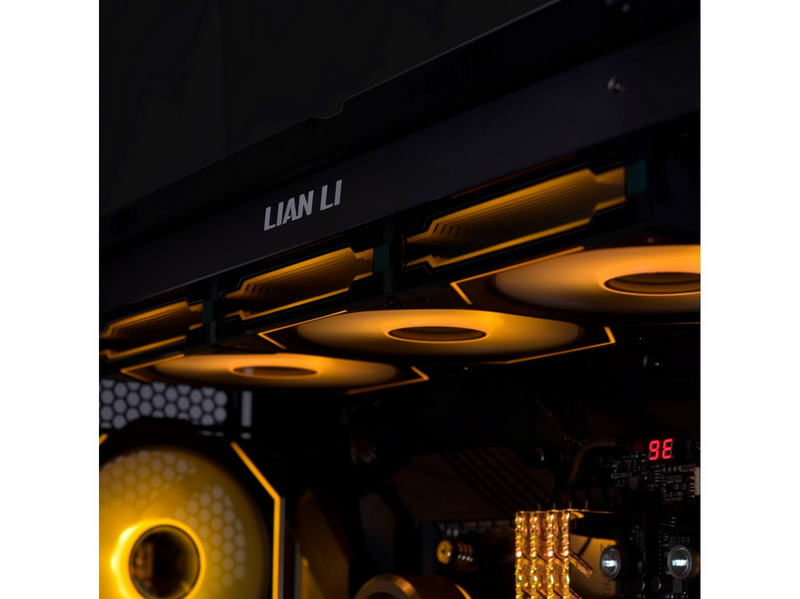 Lian Li UNI FAN SL-INF 120 Black - Gehäuselüfter - 120mm - Schwarz mit RGB LED