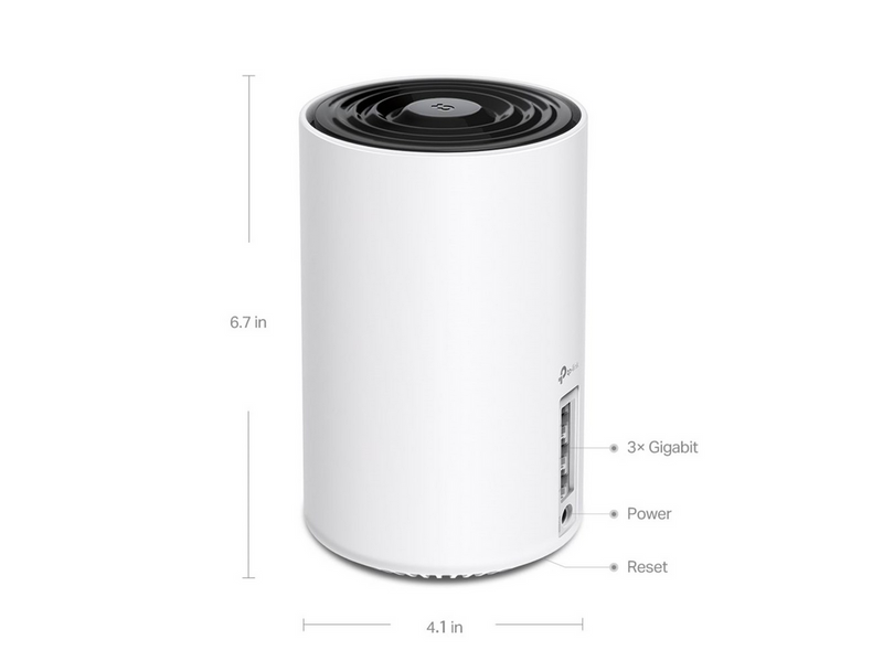 TP-Link Deco XE75 (2-PACK) AXE5400 Tri-Band Mesh Wi-Fi 6E System - Wireless