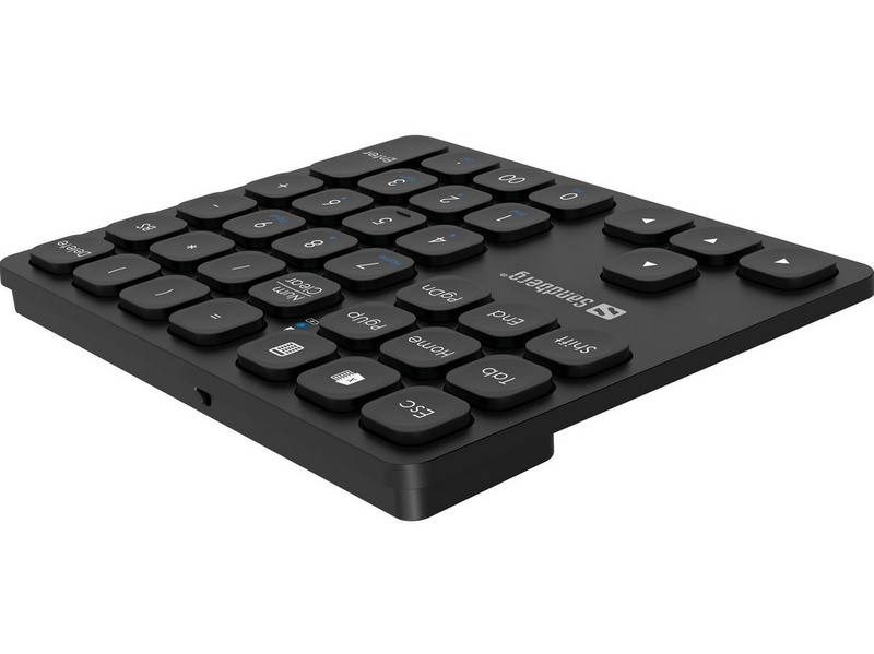 Sandberg Wireless Numeric Keypad Pro - Numpad - Schwarz