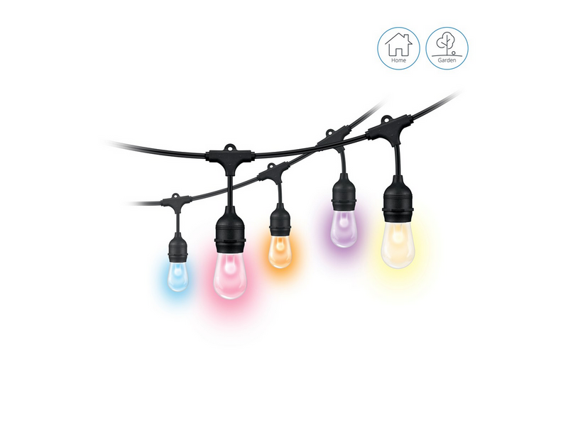 WiZ Lichterkette - LED x 12 - RGB - Schwarz