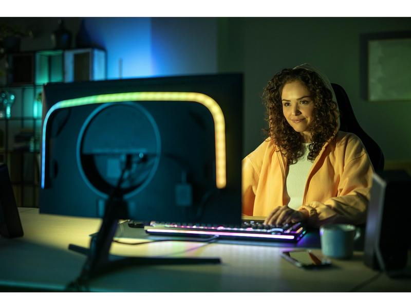 Philips Hue Play Gradient PC Lightstrip 32-34" + Hue Bridge