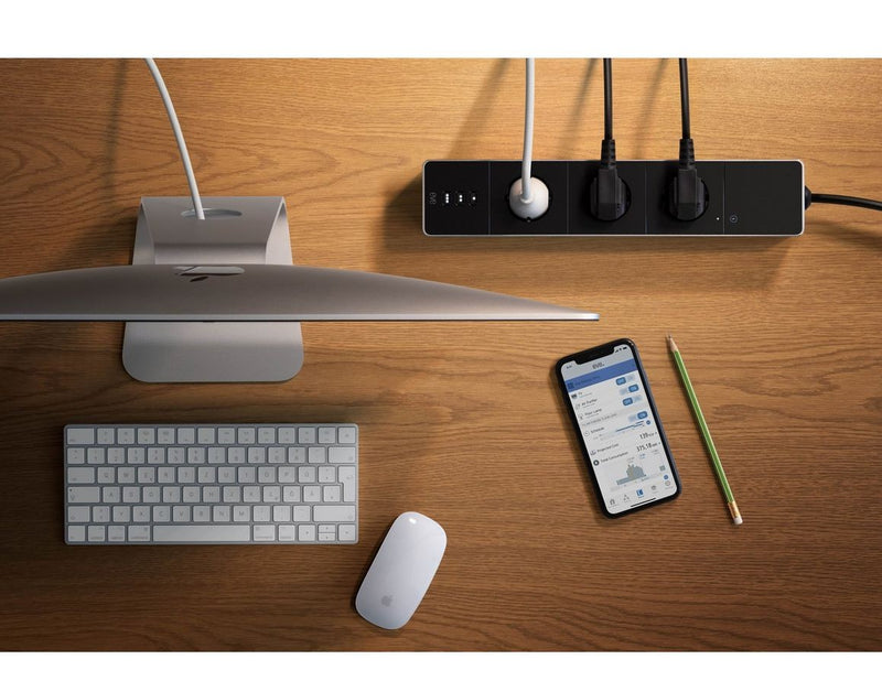 Eve Energy Strip - Connected Triple Outlet for Apple HomeKit