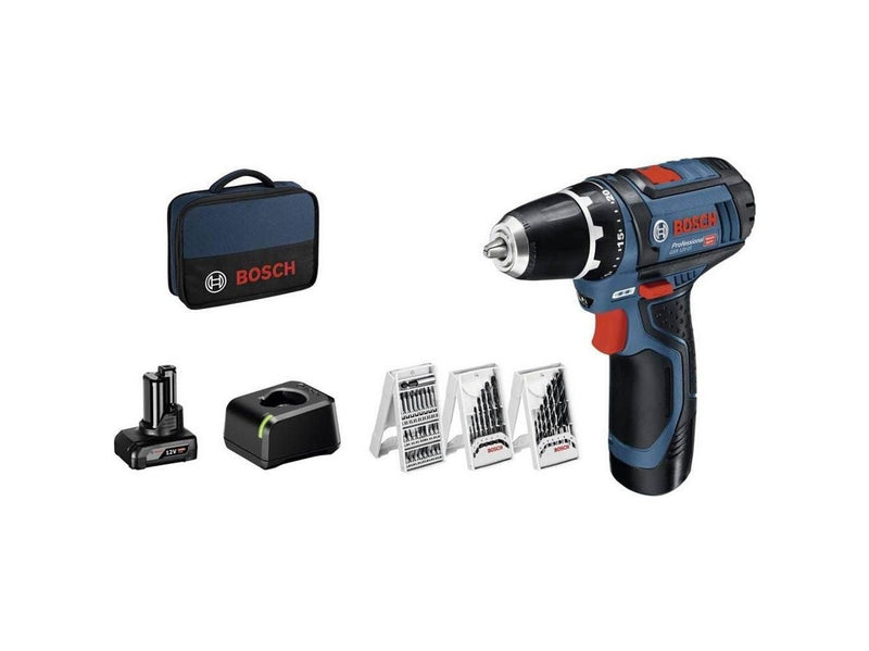 Bosch Professional Akku Schraubendreher GSR 10.8-2-LI Set