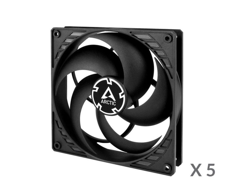 Arctic P14 - 5-pack value pack - Gehäuselüfter - 140mm - Schwarz - 23 dBA