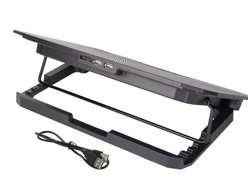 Deltaco Laptop Cooler for 15.6" lapotop 2 x 120mm fan