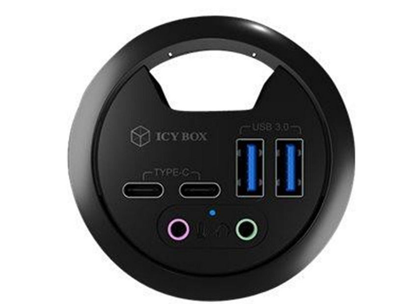 RaidSonic ICY BOX IB-HUB1403B USB-Hubs - 4 - Schwarz