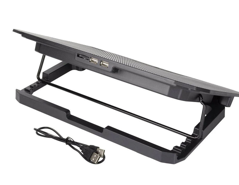 Deltaco Laptop Cooler for 15.6" lapotop 2 x 120mm fan