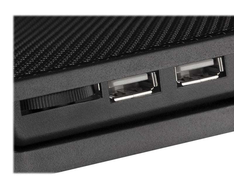 Deltaco Laptop Cooler for 15.6" lapotop 2 x 120mm fan