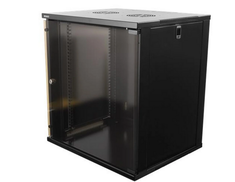 Deltaco 19-5412B - 12U - Wall Mount Rack Cabinet