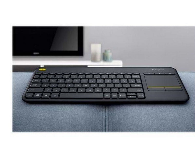 Logitech K400 Plus Ergonomic Wireless Touch - Tastaturen - Englisch (US) -