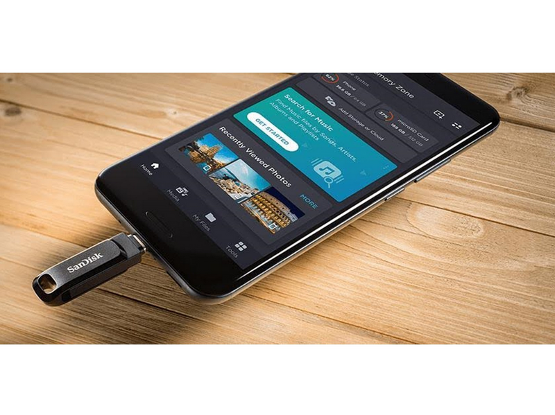 SANDISK Ultra Dual Drive Go - Schwarz - 256GB - USB-Stick