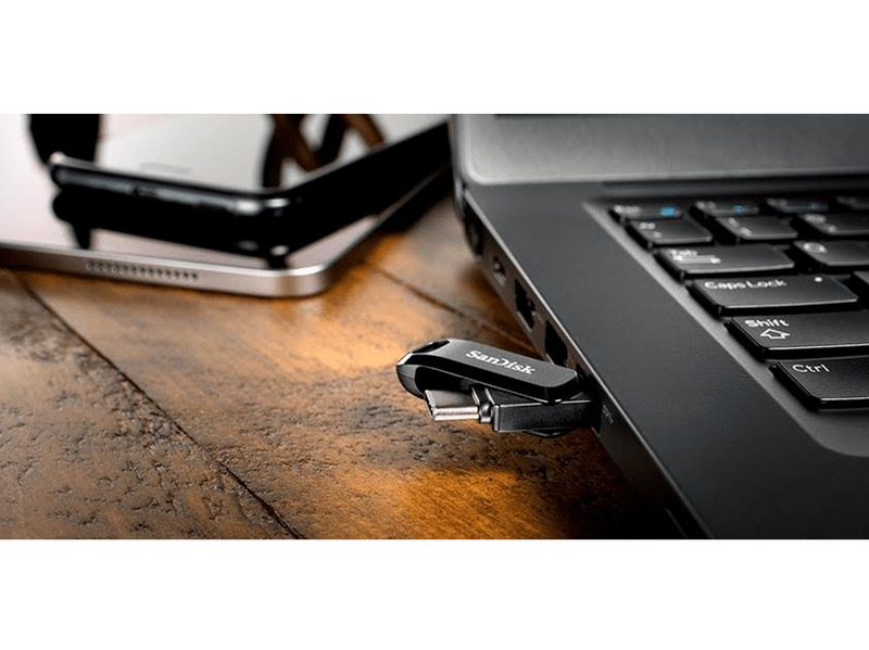 SANDISK Ultra Dual Drive Go - Schwarz - 256GB - USB-Stick