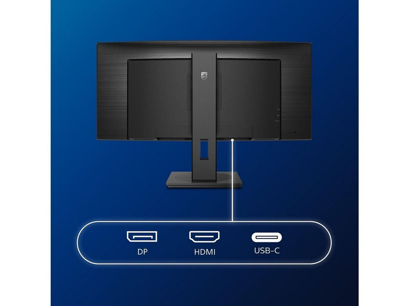 34" Philips B Line 346B1C - 3440x1440 (UWQHD) - 100Hz - VA - 90W USB-C - KVM