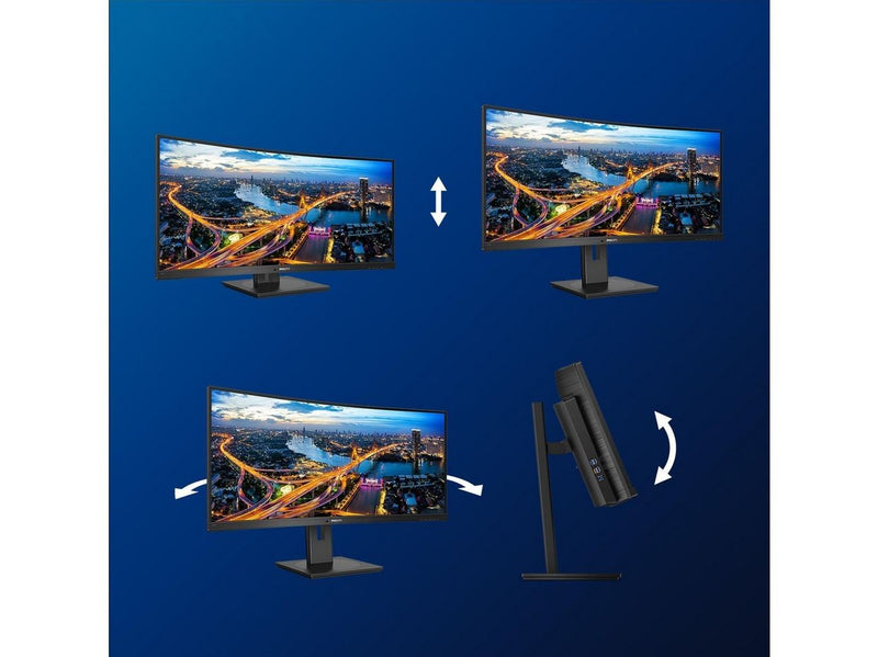 34" Philips B Line 346B1C - 3440x1440 (UWQHD) - 100Hz - VA - 90W USB-C - KVM